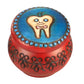 Hlpiamok Aeiniweraabbcc Spprandom Tooth Fairy Box Polish Handmade Wooden Round Boy'S Tooth And Curl Box First Tooth Keepsake Box