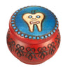 Hlpiamok Aeiniweraabbcc Spprandom Tooth Fairy Box Polish Handmade Wooden Round Boy'S Tooth And Curl Box First Tooth Keepsake Box