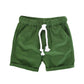 Hileelang Baby Boys ' Shorts 2-Pack Chino Short Summer Cotton Casual Pants With Pockets Yellow Green 2T