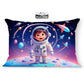 Brizberry Kids Pillow Cushion With Super Soft Fabric | Animal & Cartoon Prints | 12X18 Inches (Design 7)