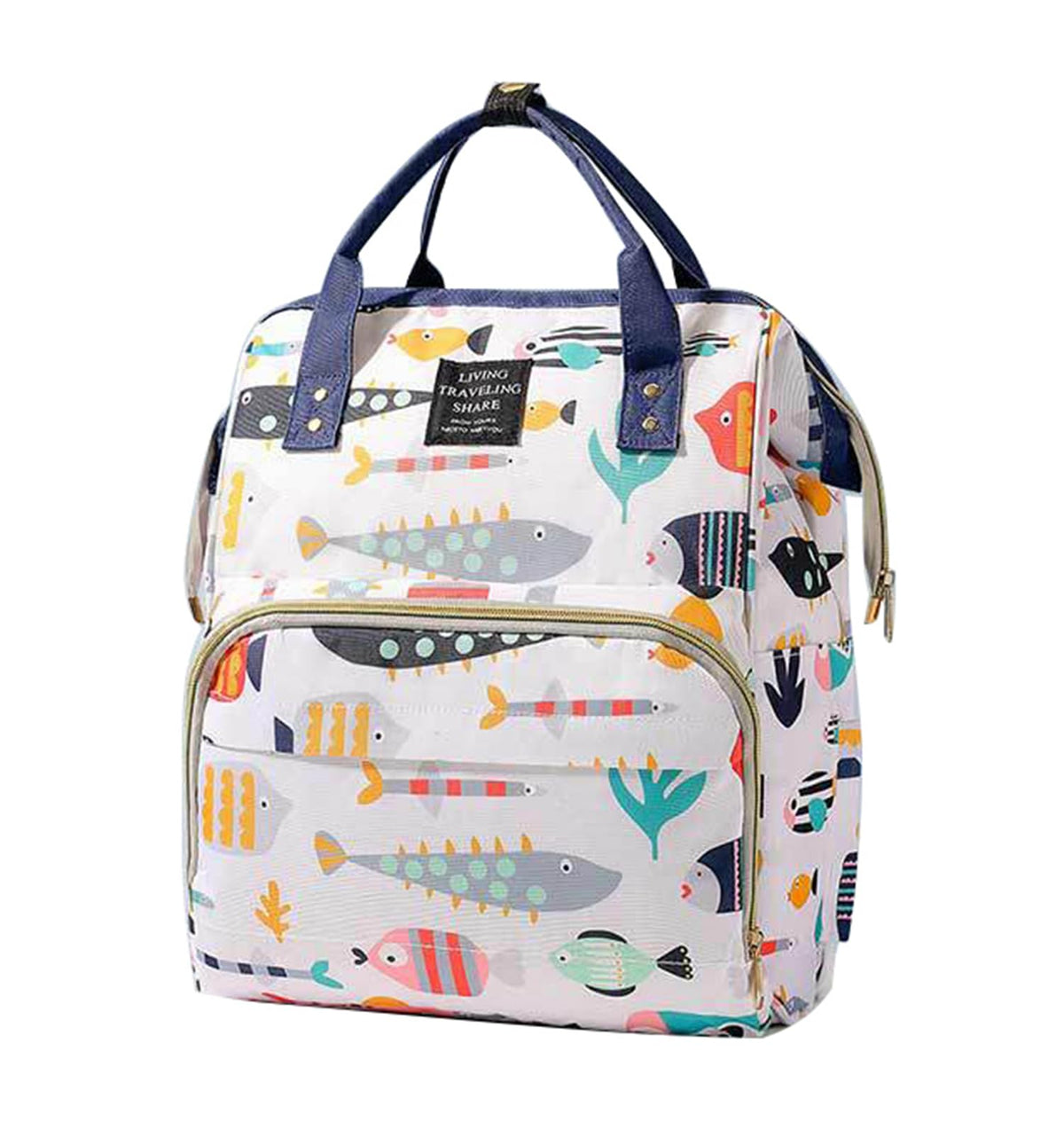 Ybberik Diaper Bag Backpack with Insulated Pockets, Stroller Straps, USB Charging Port, Large Lightweight Diaper Bag, #3, Large,