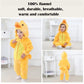 Qiaoniuniu Halloween Baby Duck Costumes Toddler Outfit Infants Cosplay Romper 6-12 Months
