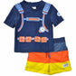 Carter'S Baby Boys' Two Piece Rashguard Set, Multi 12M