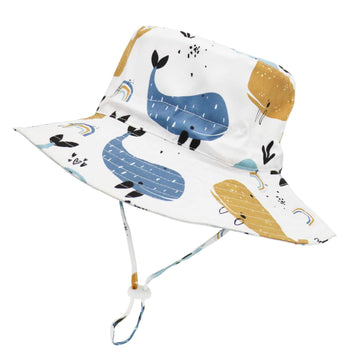 Kids Hat Toddler Sun Hat Upf 50+ Baby Boy Hats Kids Bucket Hat Toddler Beach Hat With Wide Brim Kid Cap White 4-8 Years