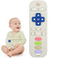 Chuya Silicone Baby Teether Toy TV Remote Control Shape Chew Toy for Babies 3+ Months, Teething Relief Baby Toys for Infants (Wh