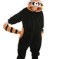Atoz Onesie For Kids, Animal Pajamas Halloween Cosplay Costume For Girls Boys, Raccoon 4-5T