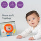Taf Toys Savannah Infant Tummy-time Soft Crinkle Activity Book with Huge Baby Safe Mirror, 3D Activities, Textures and a Soft Ba