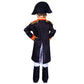 Kalcykizz Boy'S Napoleon Costume Navy Red Yellow (7-9Y)