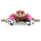 YanJie 3.5 Birthday Hair Bow for 1 Year Old Cowgirl Hat Bow Headbands for Girls Newborn Hair Accessories Rodeo Outfit for Girl B