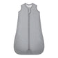 Mosebears Sleep Sack Baby Winter Wearable Blanket with 2-Way Zipper,2.5 TOG Cotton Sleep Sack Unisex (Grey, 6-12 Months)
