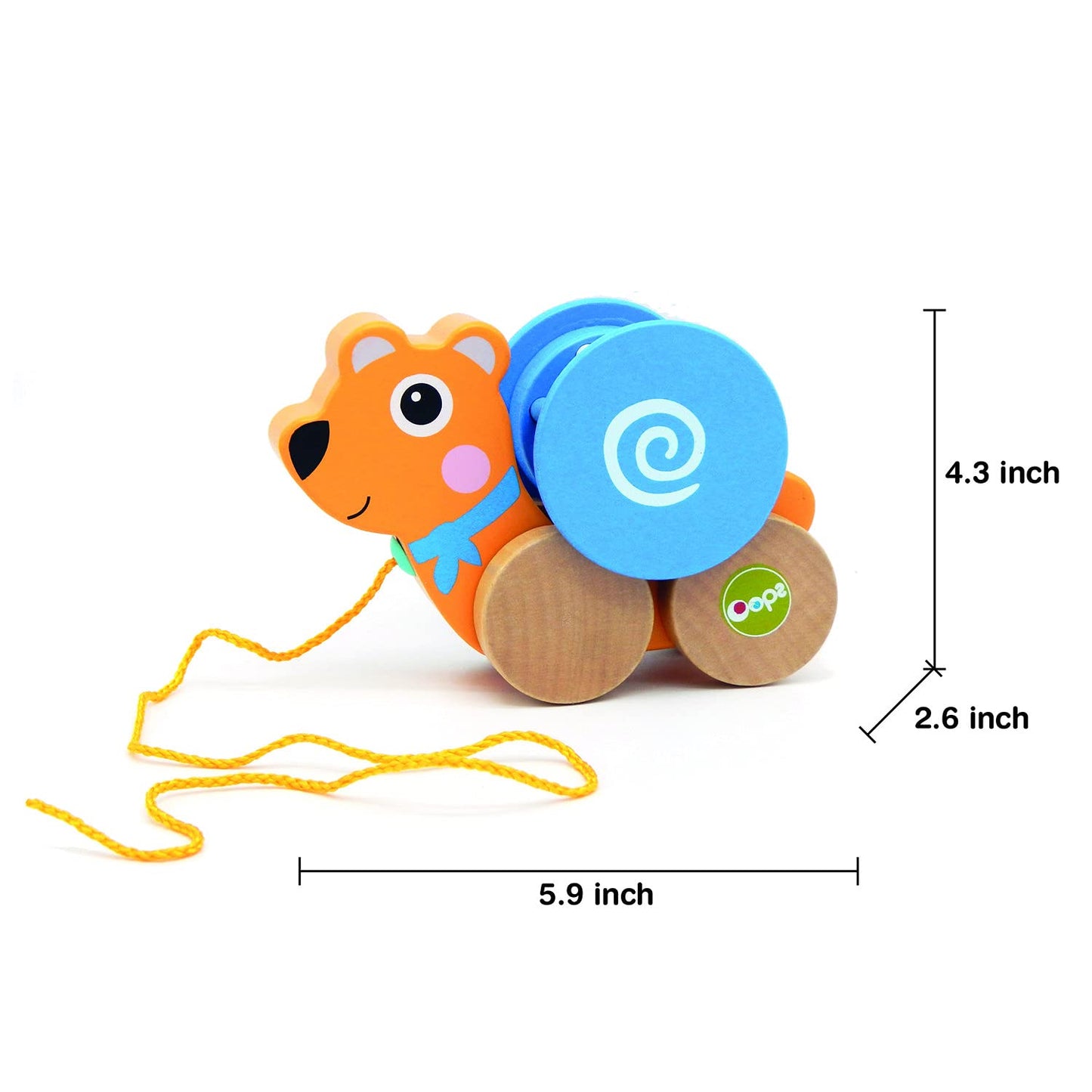 Pull Toy | OOPS | Pull & Fun Toddler Toy, Bear