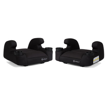 Safety 1st Comfort Ride Lite Booster Car Seat, 2-Pack, Lightweight Backless Booster Seat, Machine Washable, Dishwasher Safe Cup 