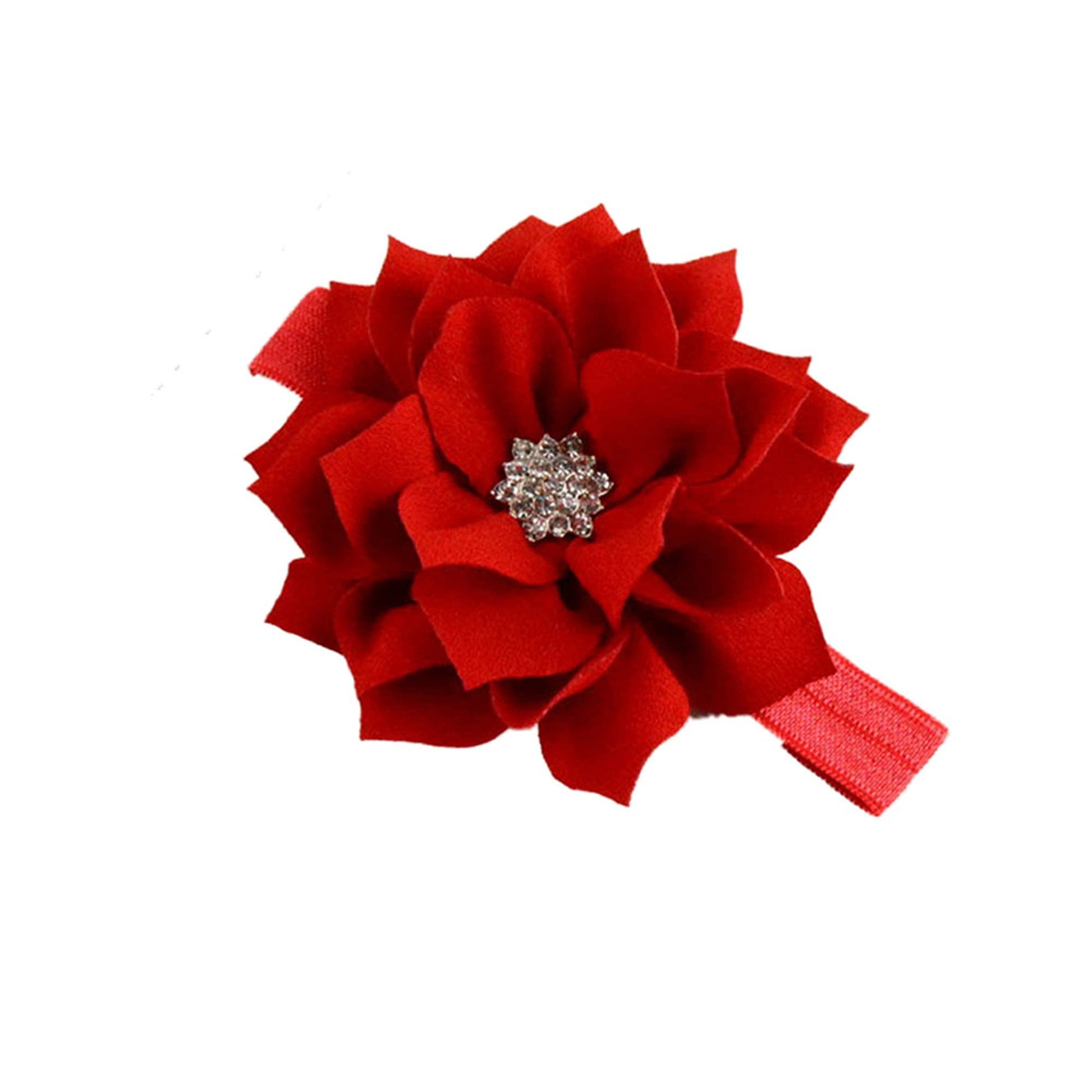 Ld Dress New Girl Baby Headbands (1)(Red)