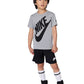 Dri-Fit Sportswear T-Shirt and Mesh Shorts 2-Piece Outfit Set