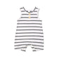 Iddolaka Newborn Summer Baby Boy Girl Romper Bodysuit Jumpsuit Playsuit One Piece Outfit Clothes (A-White Stripes, 18-24 Months)