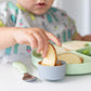Bumkins Baby Silicone Little Dippers, Attaches To Bowls, Dishes And Plates, Sauce Cup, Holds Condiments, Dip, Puree, Toppings, B