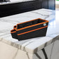 Mighty Clean Car Storage Organizer - Use In The Trunk, Or Front Or Back Seat With 8 Side Pockets + 1 Zippered Pouch + 2 Mesh Pou
