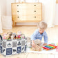 Sanjiaofeng Rectangular Kids Basket Kids Storage Bins,Gift Basket Organizer.Waterproof Pe Coating Storage With Handles.Clothers,
