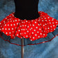 Dressy Daisy Girls' Polka Dots Halloween Christmas Fancy Dress Dance Costume With Headband Size 6-7 Red & Black