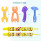 Teething Toys for Babies 3-6 Months 6-12 Months, Baby Teething Toys, Silicone Baby Teether Toys, Baby Chew Toys, Molar Teether,