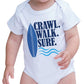 7 Ate 9 Apparel Baby Boy'S Crawl Walk Surf Summer Onepiece 3-6 Months