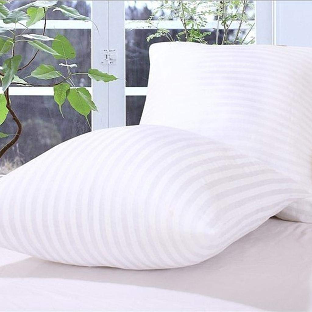 JDX Microfiber Cushion Filler, 16 x 16 Inch, White  (Set of 2) | White Sofa Cushions | 18011216x16