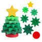 Totatatree Baby Silicone Christmas Tree, Little for Teething Baby, Stacker & Nesting Christmas Ornaments Toys (3.9 x 3.9 x 5.9 i