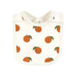 Touched By Nature Unisex Baby Organic Cotton Bibs, Fruits And Veggies, One Size