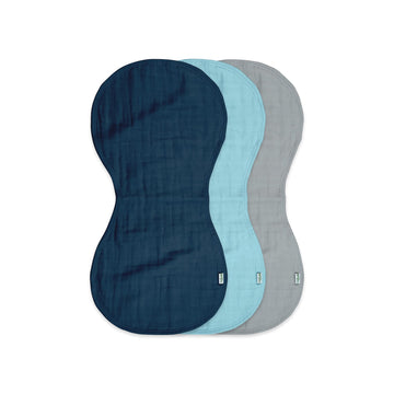 Green Sprouts Muslin Burp Cloths Made From Organic Cotton  4 Absorbent Layers Protect From Sniffles, Drips & Drools  100% Organi