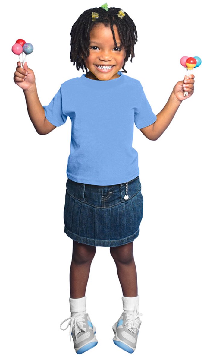 Rabbit Skins Toddler Jersey T-Shirt, Carolina Blue, 3T – WBBAPB014WCWA9U