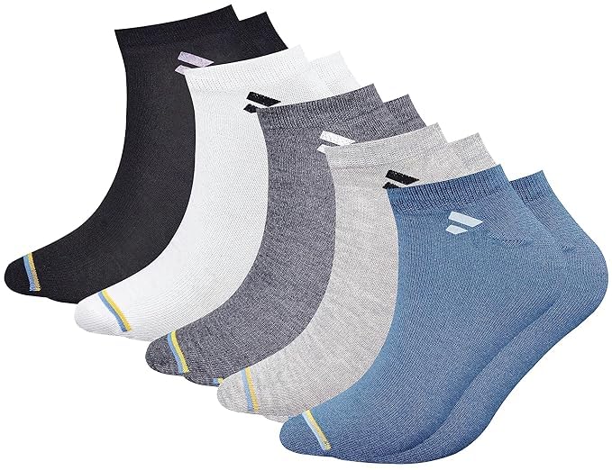 Sjeware Men And Women Solid Ankle Length Socks Free Size (Pack Of 4)