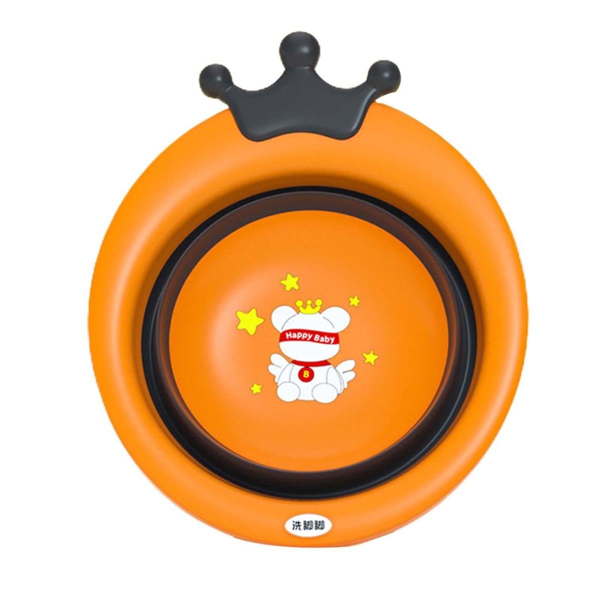 MeadawgsLightweight Washbasin for Camping Cartoon Home Kitchen Outdoor Babies Bath Tub Orange|Baby|Bathing & Grooming|Bathing Ac