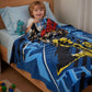 Decovia Disney Kids Printed Single Bed Blanket | Soft & Cozy Cartoon Blanket For Girls | Lightweight Winter Ac Blanket (Thor)