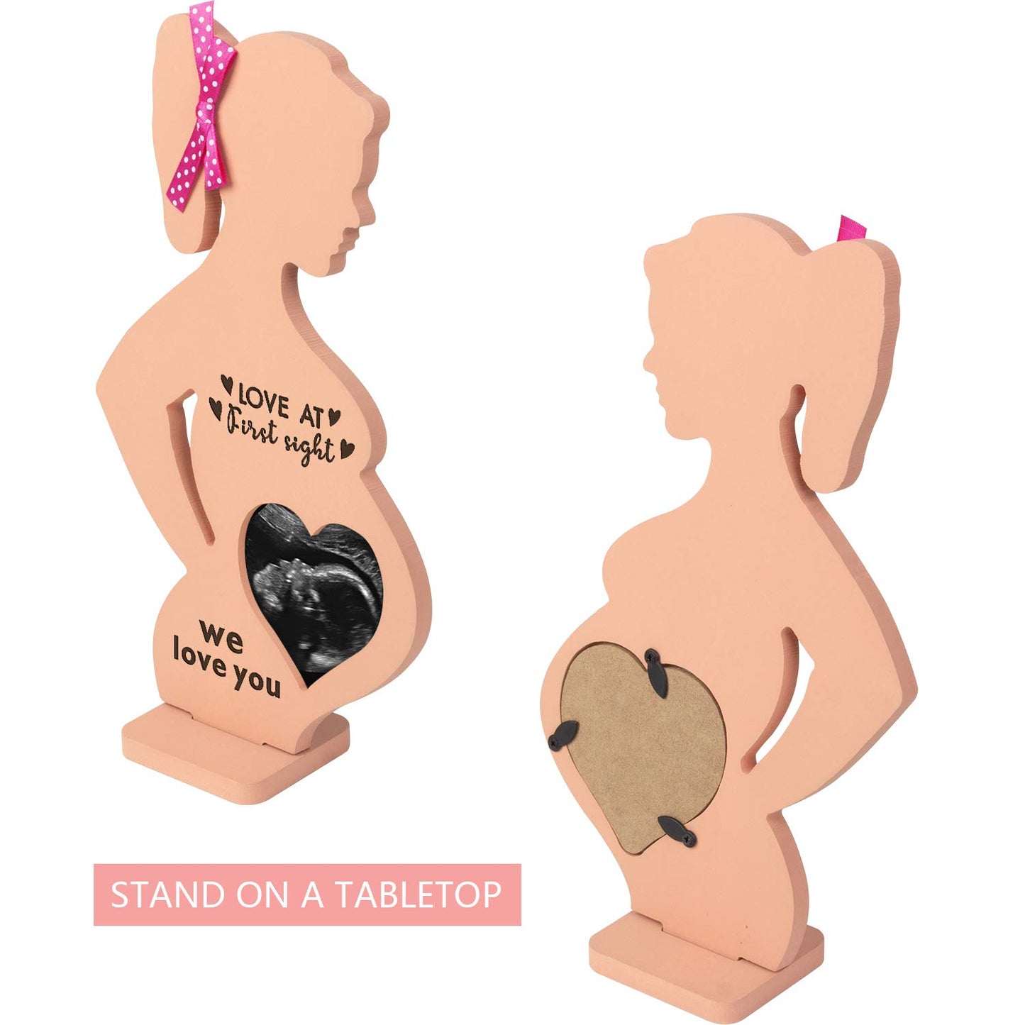 Sonogram Frames Gift For Pregnant Women Ultrasound Picture Frame Personalized Pregnancy Gifts For First Time Mom Expecting Paren