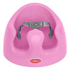 Nuby My Floor Seat, Soft Foam Cushion With Safety Harness And High Back Design, For Ages 4-12 Months, Pink