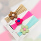 6 Pcs Baby Headband Party Accessories, Baby Headbands, New Born Shooting Props, Half Birthday Flower Headband