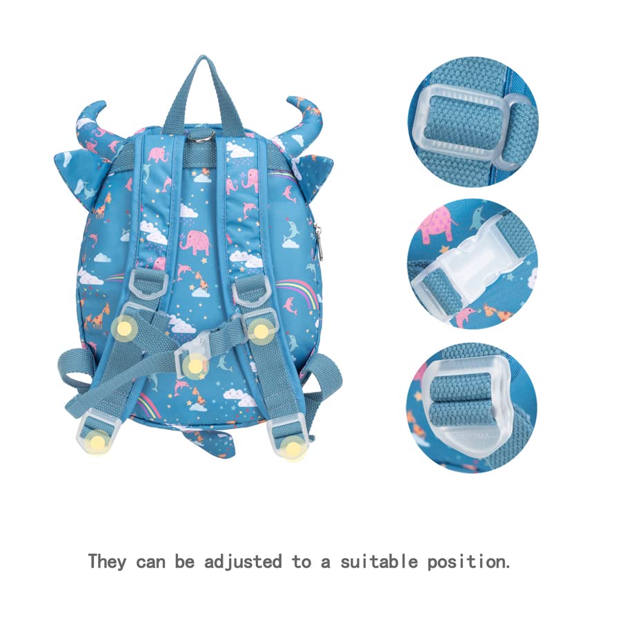 Cfx Toddler Backpack With Safety Handle And Leash,Walking Cow
