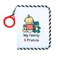 Babys First Photo Album  My First Family Photo Album for Baby  Soft Fabric, Baby Safe, Easy to Clean, Holds 17 Photos, Person