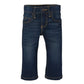Wrangler baby-boys Five Pocket Boot Cut Jean Dark Blue 24 Months