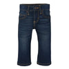 Wrangler Baby Boys' Five Pocket Boot Cut Jean, Dark Blue, 2T
