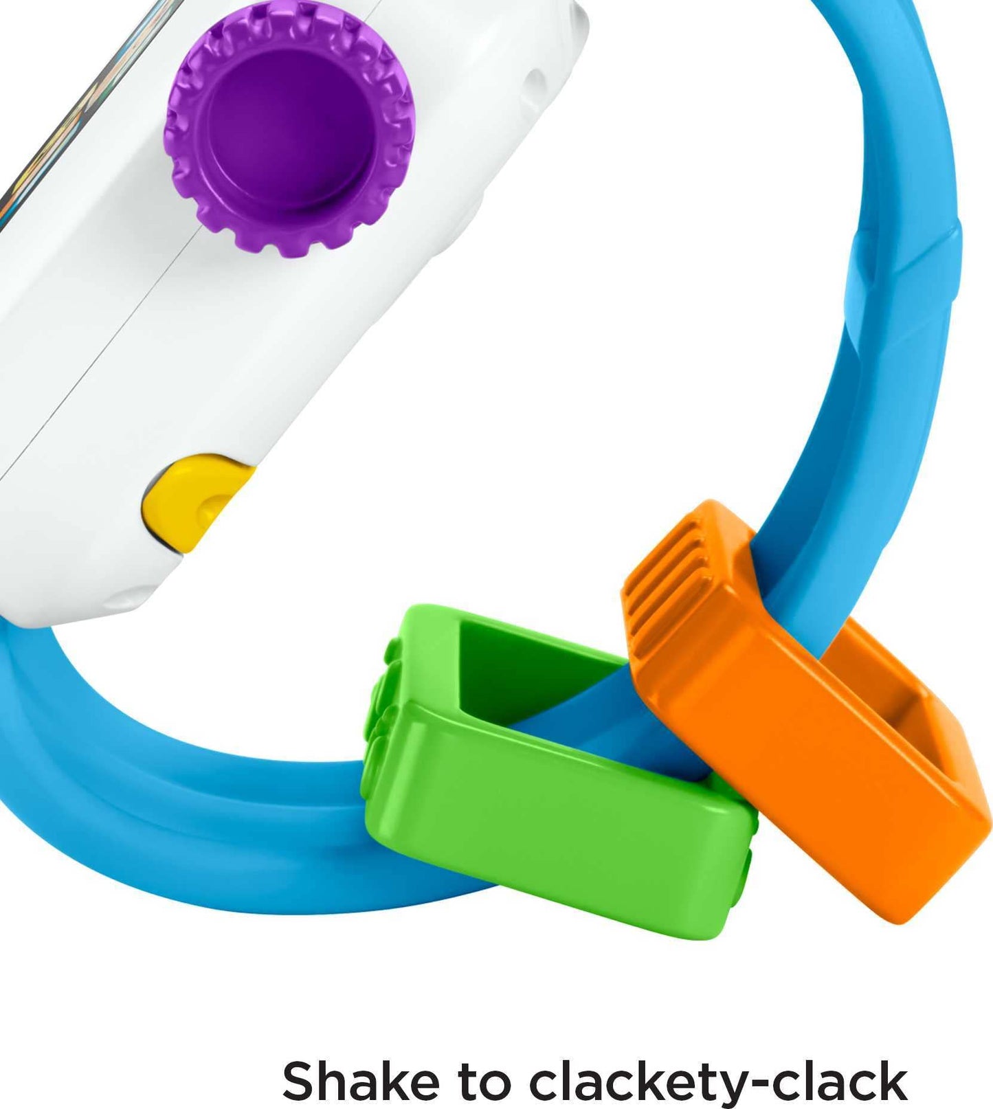 Fisher-Price Baby to Toddler Toy Laugh & Learn Time to Learn Smartwatch with Lights & Music for Pretend Play Infants Ages 6+ Mon