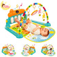 Vebeto Play Gym For Babies 0 To 12 Months (1 Year Warranty) Musical Piano Keyboard Activity Play Mat For Kids Newborn Fitness Ra