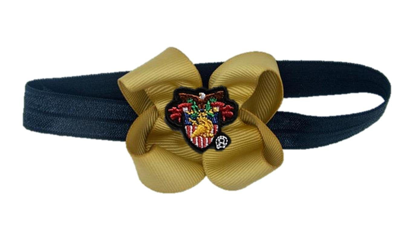 Army-Crest Stretch Baby Headband