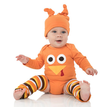 Judanzy Halloween & Christmas Baby Gift Box Outfit Set (Newborn, Tom Turkey)