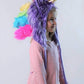 Storybook Wishes Plush Soft Fuzzy Unicorn Child/Youth Hat, Purple