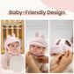Organic Baby Head Protector- Baby Helmet Gots Certified Cotton, Bunny, Adjustable & Ultra-Lightweight Head Protector For Crawlin