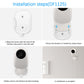 Holaca Quick Wall Mount Bracket For Nooie Baby Monitor (Base Mount)