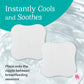 [8 Pads] Hydrogel Pads For Breastfeeding Soreness Support - Immediate Relief Nipple Gel Soothing Pads - Easy Apply Gel Nipple Pa