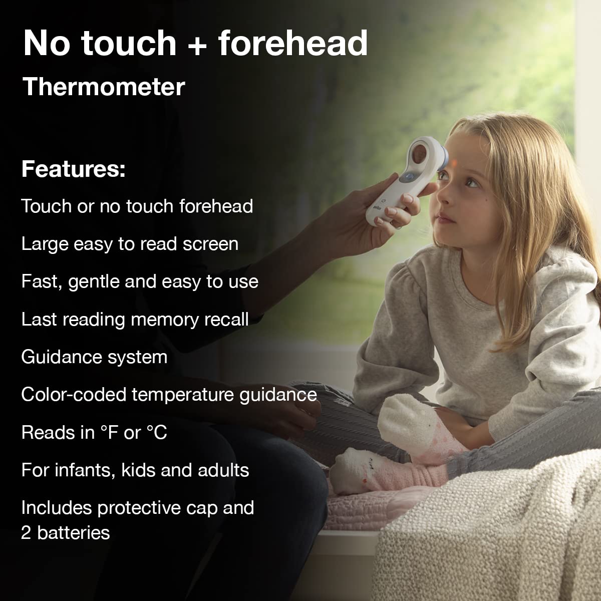 Braun Ntf300Us Braun No Touch Forehead Thermometer