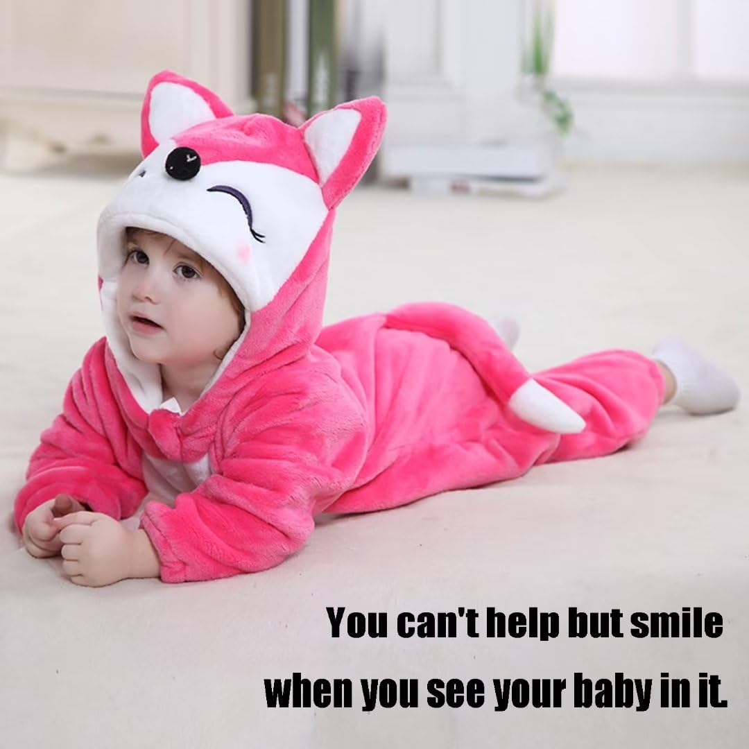 Baby Fox Costumes Unisex Toddler Outfit Halloween Dress Up Romper 12-18 Months